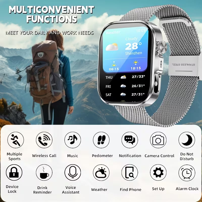SMARTWATCH INTELIGENTE DE ALTA CALIDAD DE MODA .